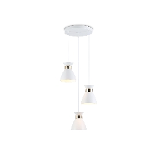 Светильник Ambrella light TR8467/3 WH/FGD белый/золото E27/3 max 60W D340*1000