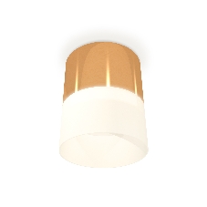Светильник Ambrella Light XS8121011 PYG/FR золото желтое полированное/белый матовый GX53 (C8121, N8402)