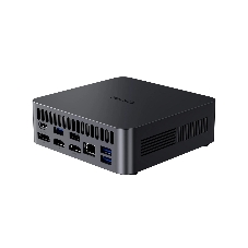 Компьютер Chuwi AuBox Intel Core Ultra 7 256V(2.2Ghz)/16384Mb/1000PCISSDGb/Int:Intel Iris Xe Graphics/BT/WiFi/war 1y/0.865kg/Gray/Win11Pro + DDR5 (no Slots)/USB3.2*5/HDMI*2/DP*1/RJ45*1/WIFI6E,BT5.3/Tipe-C*2/bracket/Aluminum Alloy + Galvanize