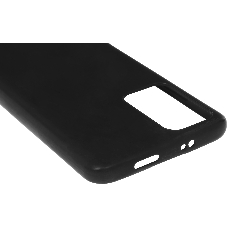 Чехол (клип-кейс) BORASCO Silicone Case, для Xiaomi Poco M4 Pro, черный (матовый) 70106