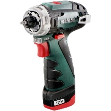 Аккум.дрель METABO PowerMaxx BS (600079550)2х2А·ч в сумке