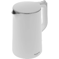 Чайник электрический Panasonic NC-CWK50 1.7 л, 1500 Вт, белый корпус: нерж.сталь/пластик