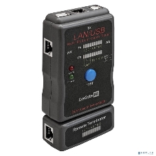 Тестер сетевой ExeGate EX293160RUS EX-T5448 для RJ-45/RJ-11/RJ-12/USB