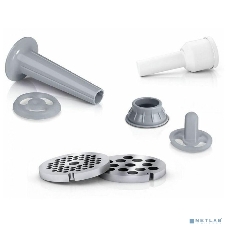 Мясорубка электрическая Bosch MFW2520W белый, 1500 Вт, 1.7 кг/мин, насадки - 4