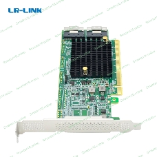 Адаптер для SSD PCIe x16 to Two SlimSAS SFF-8654 8i Retimer Adapter