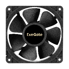 Вентилятор для корпуса ExeGate EX12038B3P-24 черный, 120 мм, 3000 об/мин, 46.1 дБ, 3 pin