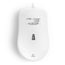 Мышь проводная Crown CMM-502 белый, 1000 dpi, USB, кнопки - 3