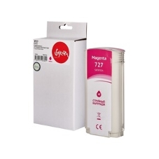 Картридж струйный Sakura B3P20A (№727 Magenta) для HP, пурпурный, 130 мл.