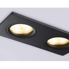 Светильник встраиваемый TN102461/2 BK черный GU5.3 160*81*28