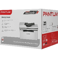 МФУ лазерное Pantum BM2300AW, А4, ч/б, печ. до 22 стр/мин., 1200 x 1200 dpi, ADF, USB, Wi-Fi, BlueTooth, Air Print, Mopria
