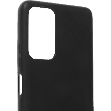Чехол (клип-кейс) BORASCO Silicone Case, для Xiaomi Poco M4 Pro, черный (матовый) 70106