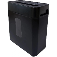 Шредер Office Kit S45N 2x13 черный (секр.P-5) фрагменты 6лист. 14лтр. скобы пл.карты