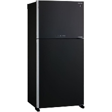 Холодильник Sharp SJ-XG60PMBK черный двухкамерный 422/178 л морозилка сверху, No Frost
