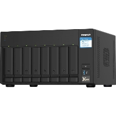 Сетевое хранилище без дисков SMB QNAP TS-832PX-4G 8-Bay NAS, AL324 64-bit quad-core 1.7GHz, 4Gb DDR4 SO-DIMM RAM (up to 1x16 Gb), 8 x 3.5