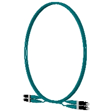 Патч-корд Panduit FZ2ELLNLNSNM002 2x50/125 OM4 LC дуплекс-LC дуплекс 2м LSZH аквамарин