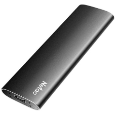 Внешний SSD Netac Z SLIM, 2TB, USB 3.2 Gen 2 Type-C, R/W 550/480, черный