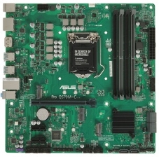Материнская плата ASUS Pro Q570M-C/CSM, LGA1200, Intel Q570, 4xDDR4, 6xSATA, 2xM.2, 1xPCIe 4.0/3.0 x16, 2xPCIe 3.0 x1, 2xDisplayPort, 1xHDMI, 1x 1Gb LAN, 4xUSB 3.2 Gen 2 (Type-A), 2xUSB 2.0 (Type-A), 3x3.5 мм, 7.1, mATX