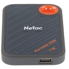 Внешний SSD Netac ZX20 II, 1TB, USB 3.2 Gen 2x2 Type-C, R/W 2000/1800, черный