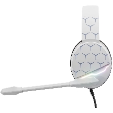 Гарнитура Oklick HS-L710G белый/чёрный, проводная, USB, подсветка