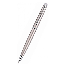 Ручка шариковая Waterman Hemisphere (CWS0920470) Steel CT M, синие чернила, подарочная коробка