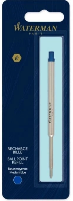 Стержень шариковый Waterman Standard Maxima (CWS0944490) M 1мм, синие чернила, блистер