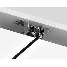 Шинопровод GL1950 BK черный IP20 48V 3000*50*43
