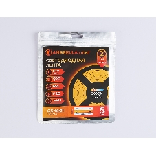 Светодиодная лента Ambrella light GS4601 COB 384Led/ 7W m/ 24V IP20 3000K/ 5m*3mm*2mm (2 конт.)