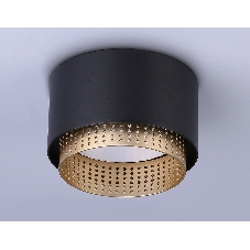 Светильник Ambrella light TN71275 BK/GD черный/золото GX53 max 12W D95*62