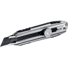 Нож OLFA OL-MXP-L X-design, цельная алюминиевая рукоятка, винтовой фиксатор, 18 мм