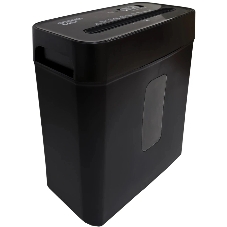Шредер Office Kit S45N 2x13 черный (секр.P-5) фрагменты 6лист. 14лтр. скобы пл.карты
