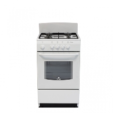 Плита газовая De Luxe 5040.38Г (Щ) белый, конфорок 4 шт, духовка 43 л, 50 см x 85 см x 50 см