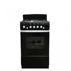 Плита газовая De Luxe 5040.36Г (КР) черный, конфорок 4 шт, духовка 43 л, 50 см x 85 см x 50 см