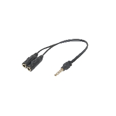 Переходник Defender Headset Jack 2x3.5jack - 3.5 4pin jack 0,15м