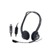 Гарнитура Logitech PC Headset 960 Stereo чёрный, проводная, USB