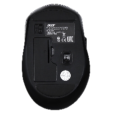 Мышь беспроводная Acer OMR060 черный, 1600 dpi, радиоканал, USB, кнопки - 6