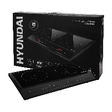Плита настольная электрическая Hyundai HYC-0107 чёрный, 3.5 кВт, индукция, конфорки - 2, стеклокерамика, сенсор