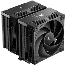 Кулер для процессора DEEPCOOL AK620 G2 DIGITAL NYX LGA1851/1700/1200/115X/AM5/AM4 (8шт/кор, TDP 260W, PWM, DUAL Fan 120мм, 6 тепл. трубок, Copper Base, черный) RET (R-AK620G2-BKNNMN-GJD-1)