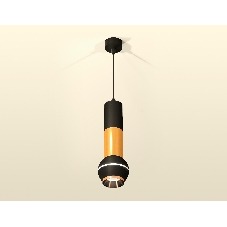 Светильник Ambrella XP1102030 SBK/PYG черный песок/золото желтое полированное MR16 GU5.3 LED 3W 4200K