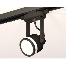 Светильник Ambrella light XT6602080 PBK/SBK/FR черный полированный/черный песок/белый матовый MR16 GU10 (C6602, N6221)