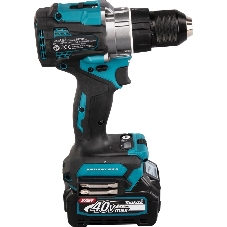Дрель-шуруповерт Makita DF001GD201, 40 В, 2,5 Ач, 140 Нм, бесщеточный