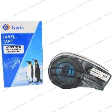 Картридж ленточный G&G GG-M21-750423 черный на белом 19.1x6.4 для Brady BMP21-PLUS, BMP21-LAB