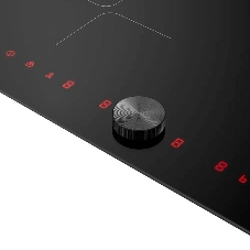 Индукционная варочная панель Kuppersberg ICI 608 High-Tech, индукция, 9 уровней мощности, inverter, таймер, пауза, Booster, автоматическое отключение, сенсорное управление/Magnet Pad, 3 авто программы, индикация остаточного тепла, черный