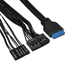 Компьютерный корпус Miditower ExeGate XP-333U-UNS500 (ATX, БП UNS500 с вент. 12см, 1хUSB/2хUSB 3.0, аудио, черный)