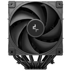 Кулер для процессора DEEPCOOL AK620 G2 DIGITAL NYX LGA1851/1700/1200/115X/AM5/AM4 (8шт/кор, TDP 260W, PWM, DUAL Fan 120мм, 6 тепл. трубок, Copper Base, черный) RET (R-AK620G2-BKNNMN-GJD-1)