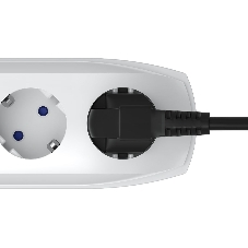 Сетевой фильтр Pilot PRO USB 1.8 м, 6 розеток, серый, коробка