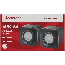 Акустическая система Defender SPK 33 (2.0,5 Вт, питание от USB)