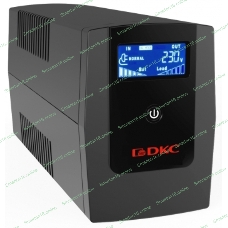 Источник бесперебойного питания ИБП Info LCD 600В.А IEC C13 (3) USB + RJ45 DKC INFOLCD600I