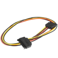 Удлинитель кабеля питания SATA Cablexpert CC-SATAMF-02, 15pin(M)/15pin(F), 50 см