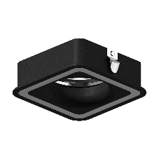Насадка для корпуса светильника N7716 SBK черный песок 70*70mm H26mm Out2mm MR16