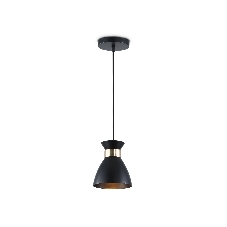 Светильник Ambrella light TR8468 BK/FGD черный/золото E27 max 60W D130*1000
